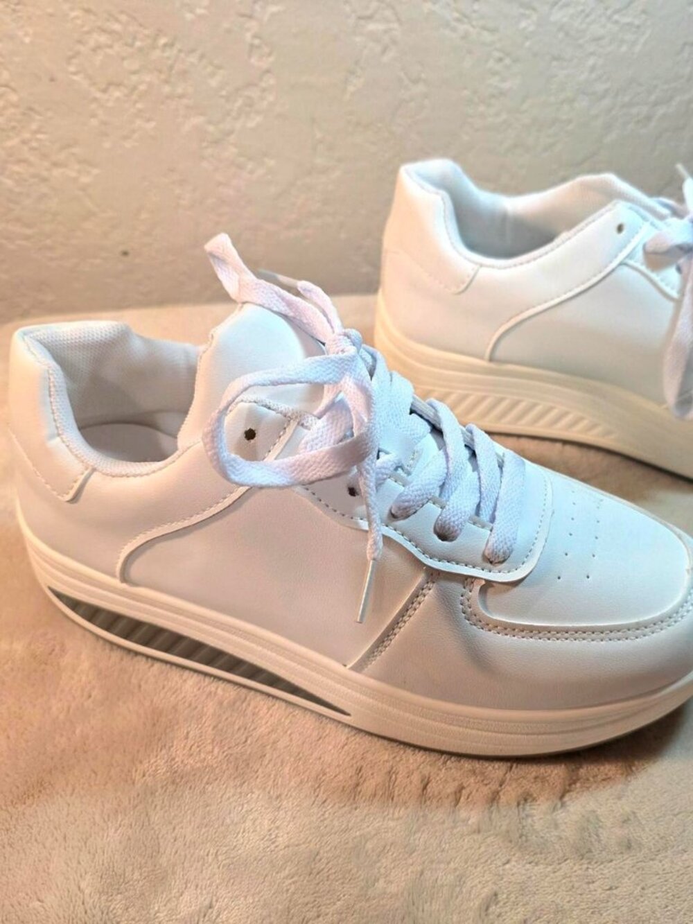 SHEIN Women's White Trainers